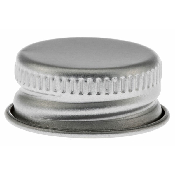 18/410 Rolled Edge Aluminium Screw Caps